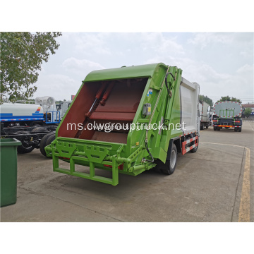 Left hand drive Sanitasi trak sampah